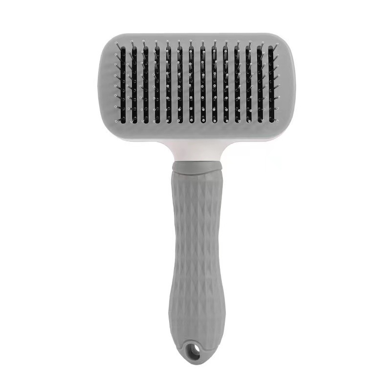 Gentle Grooming & Deshedding Brush for Senior Dogs & Cats