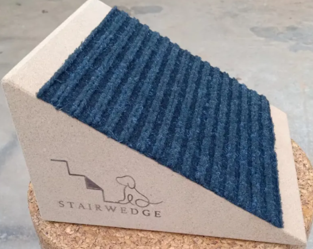 Non-Slip Stair Wedge for Senior Dogs — Easy Step Ramp