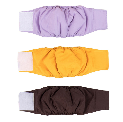 Washable Female Dog Diapers — Reusable Physiological Pants for Senior Dogs