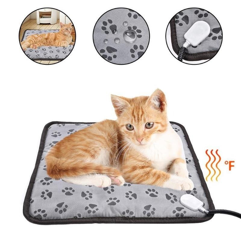 Heated Pet Blanket for Senior Dogs & Cats — Electric Warming Blanket