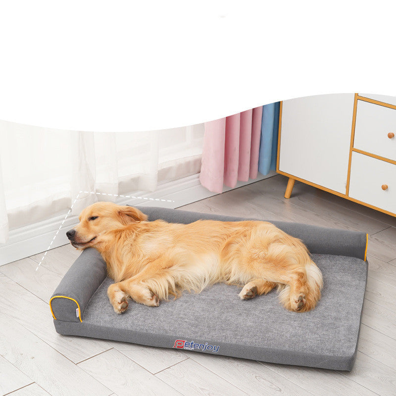 Orthopedic Sofa Dog Bed - Washable & Removable Cover