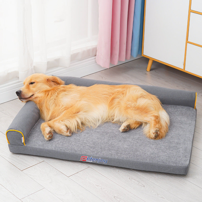Orthopedic Sofa Dog Bed - Washable & Removable Cover