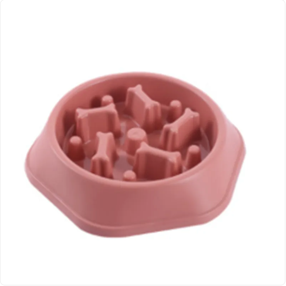 Slow Feeder Dog Bowl — Anti-Bloat Puzzle Bowl for Senior Dogs & Cats